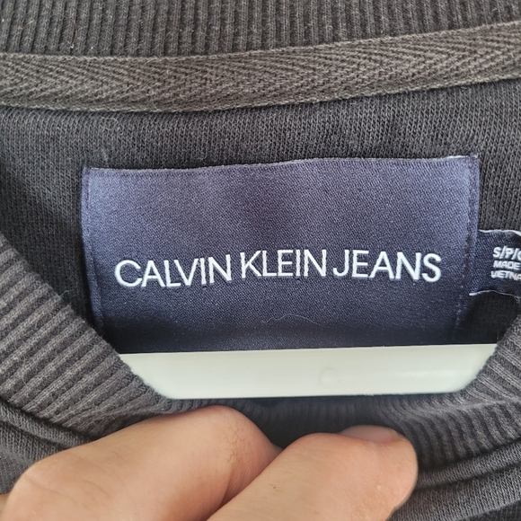 Calvin Klein Sweatshirt black Size S - Picture 3 of 4